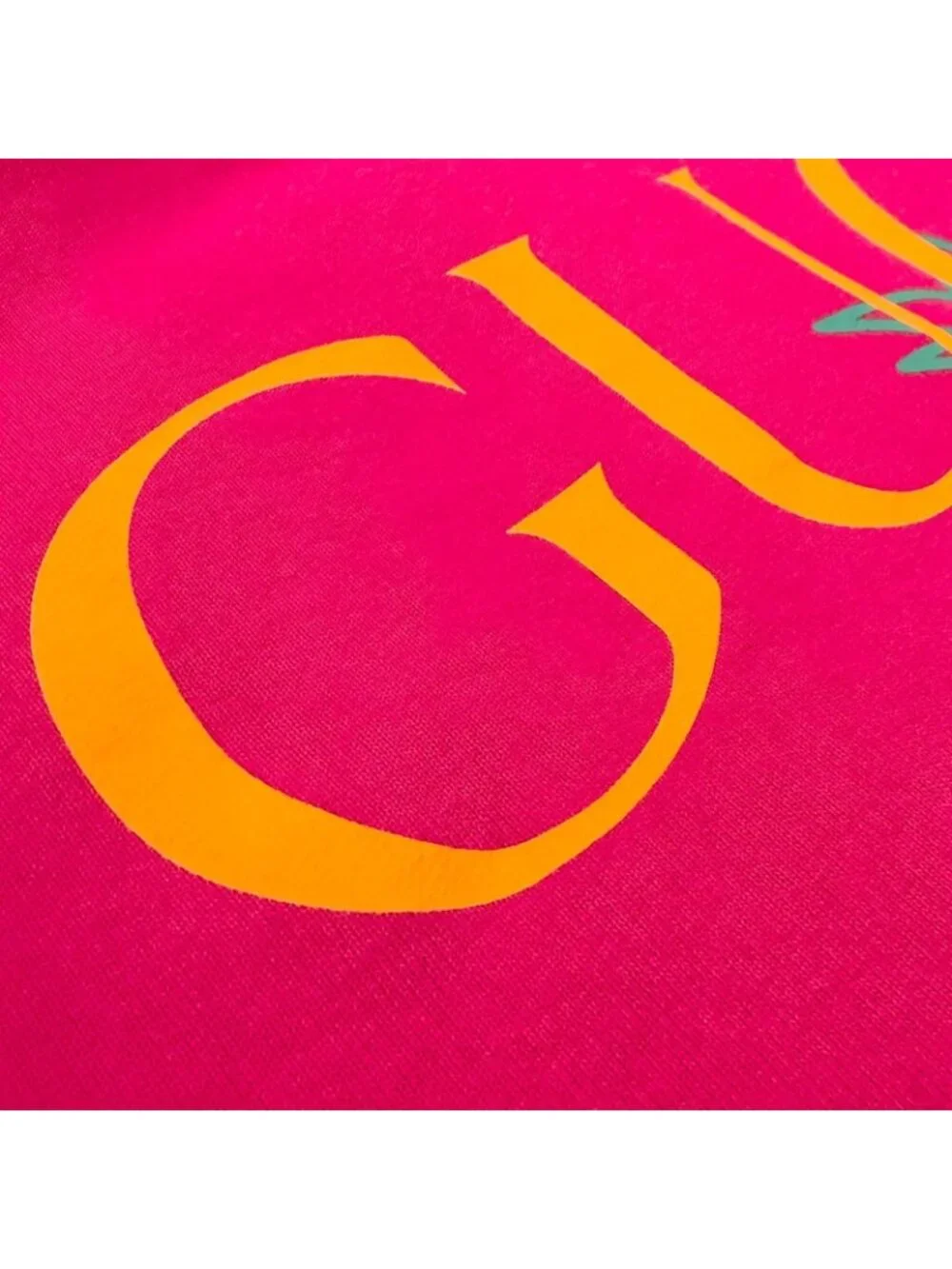 Gucci Cotton 100% Logo Print Pullover Hoodie Pink XS